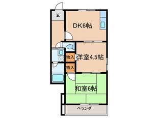 リブ南塚口の物件間取画像